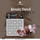 irnails Stencil Coffee